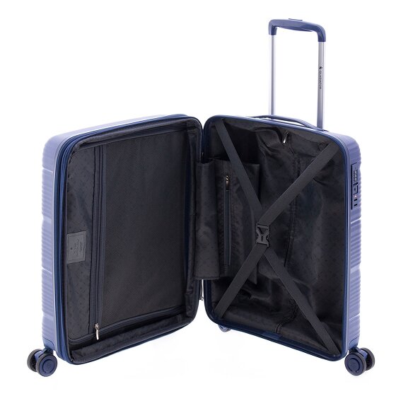 Gladiator 0800 4 Rollen Trolley 55 cm mit Dehnfalte