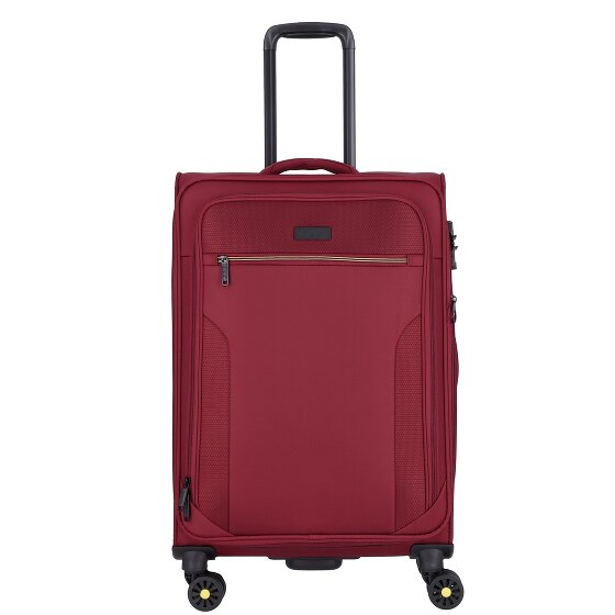 d&n Travel Line 9704 4 Rollen Trolley M 68 cm mit Dehnfalte