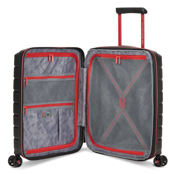 Roncato B-Flying Move 4 Rollen Kabinentrolley 55 cm mit Dehnfalte