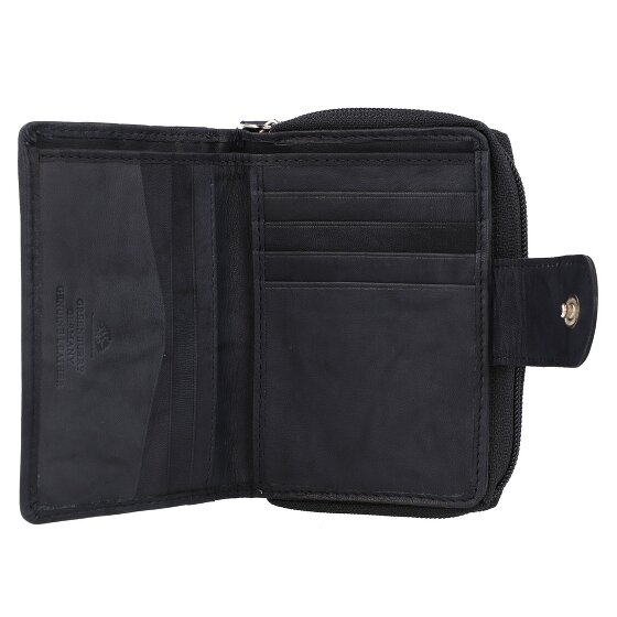 Greenburry Basic Geldbörse RFID Leder 9 cm