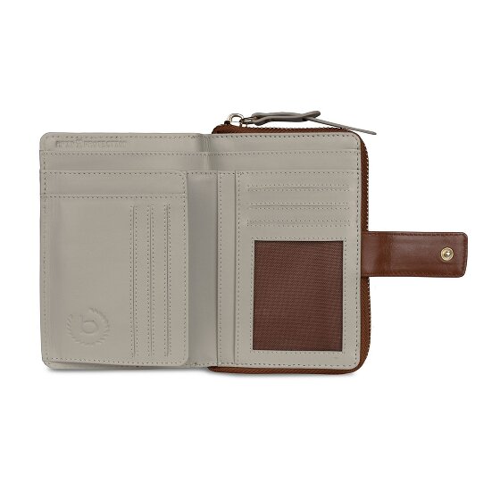 Bugatti Viola Geldbörse RFID Schutz Leder 14 cm