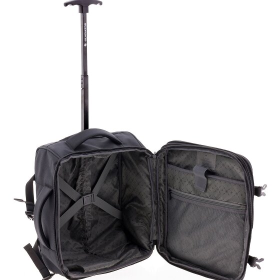 Gladiator 1400 2 Rollen Rucksacktrolley 40 cm Laptopfach mit Dehnfalte