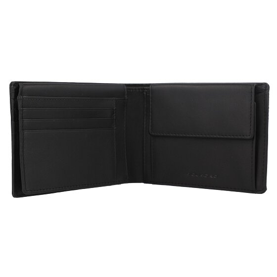 Piquadro Woody Geldbörse RFID Schutz Leder 13 cm
