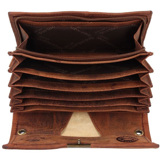 Greenland Nature Montenegro Kellnerbörse Geldbörse RFID Leder 16,5 cm