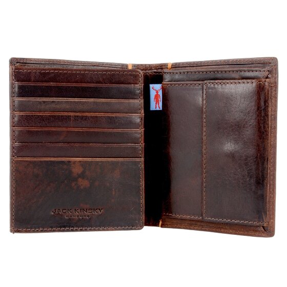 Jack Kinsky Colombo 200 Geldbörse Leder 10 cm