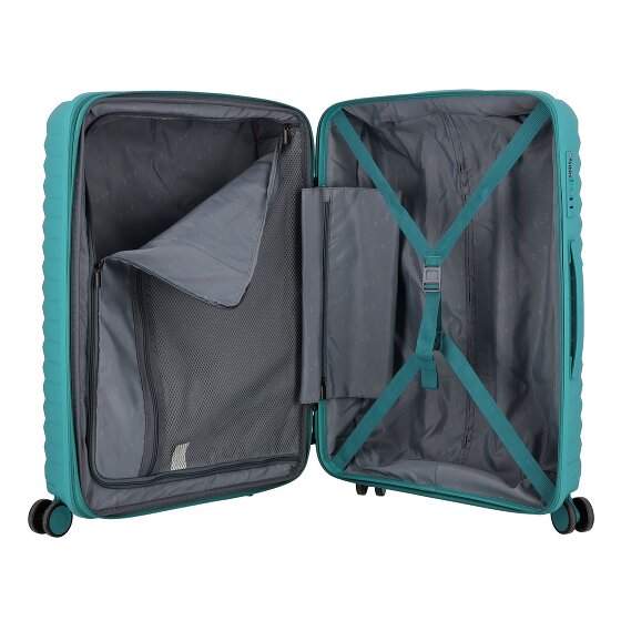 d&n Travel Line 4500 4 Rollen Trolley M 65 cm mit Dehnfalte