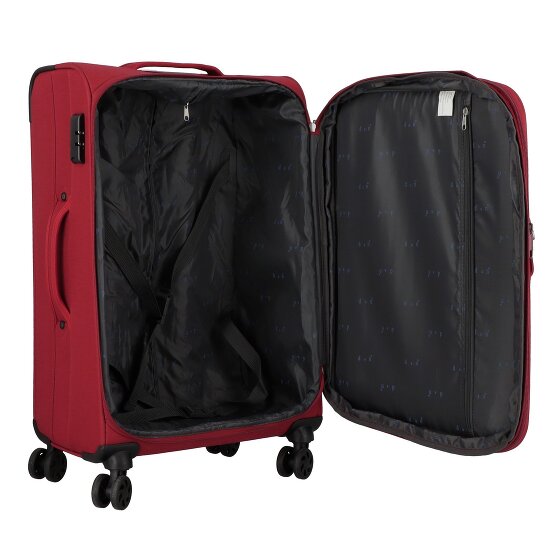 d&n Travel Line 6864 4-Rollen Trolley 66 cm