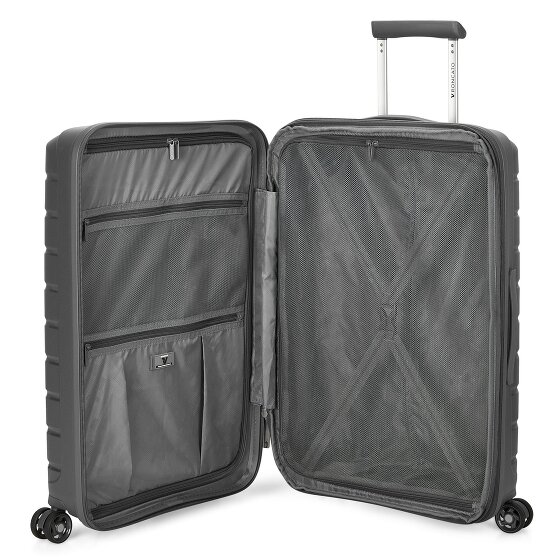 Roncato B-Flying Move 4 Rollen Kofferset 3-teilig mit Dehnfalte