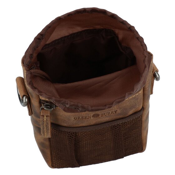 Greenburry Vintage Mini Bag Umhängetasche Leder 13 cm