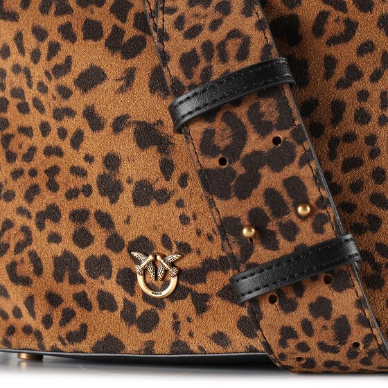 PINKO Secchiello Beuteltasche Leder 20 cm
