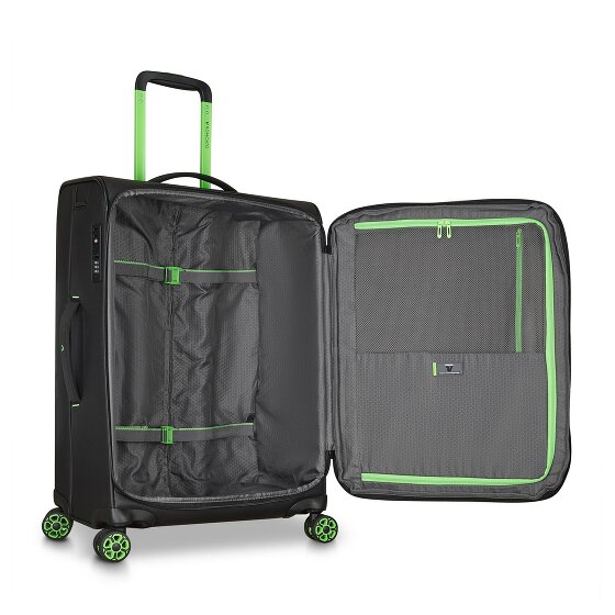 Roncato Norway 4 Rollen Trolley 64 cm mit Dehnfalte