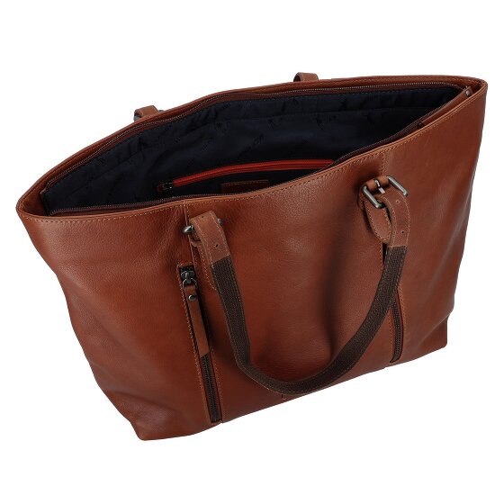 Jack Kinsky Montreal Schultertasche Leder 34 cm