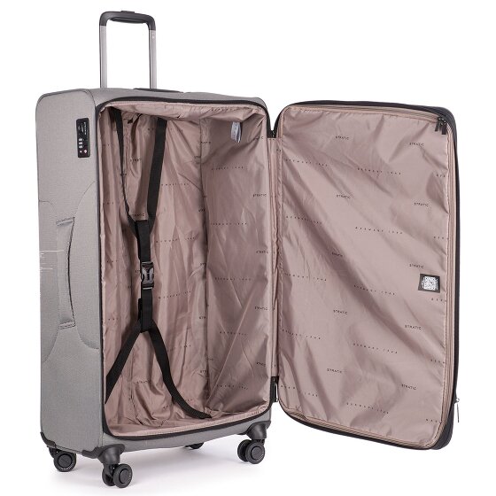 Stratic Bendigo Light + 4 Rollen Trolley 84 cm mit Dehnfalte