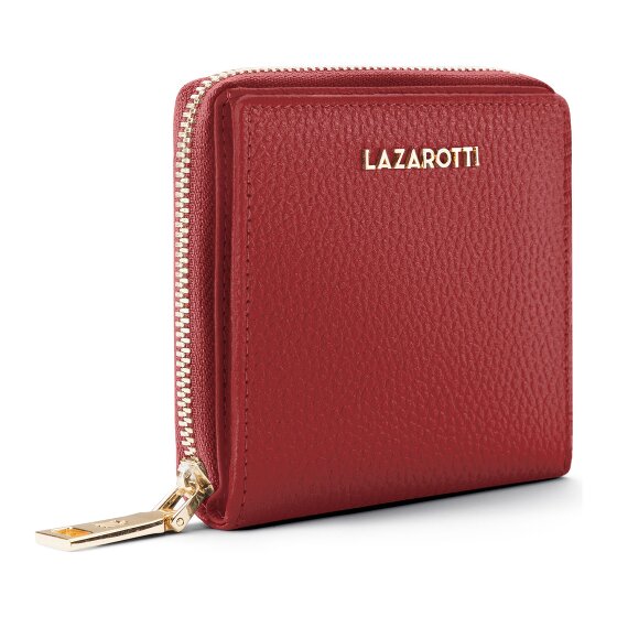 Lazarotti Bologna Leather Medium Zip-Around Geldbörse Leder 10 cm