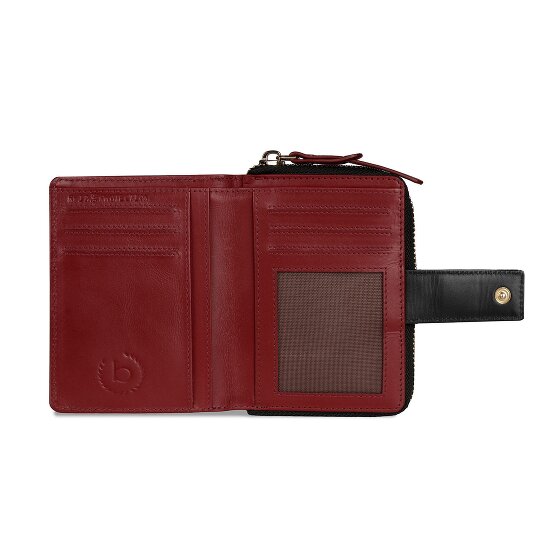 Bugatti Viola Geldbörse RFID Schutz Leder 12 cm