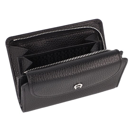 AIGNER Geldbörse RFID Schutz Leder 14 cm
