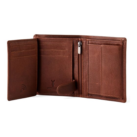 Jack Kinsky Porto 100 Geldbörse RFID Schutz Leder 10 cm