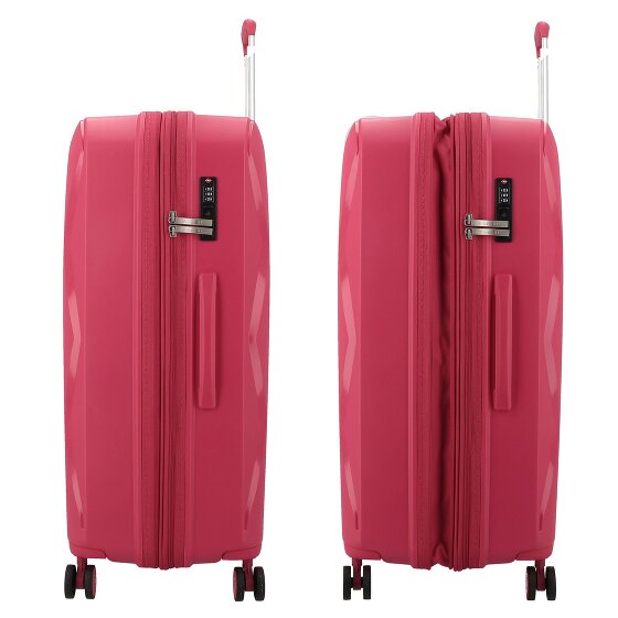 Gabol Infinity 4 Rollen Trolley L 75 cm mit Dehnfalte