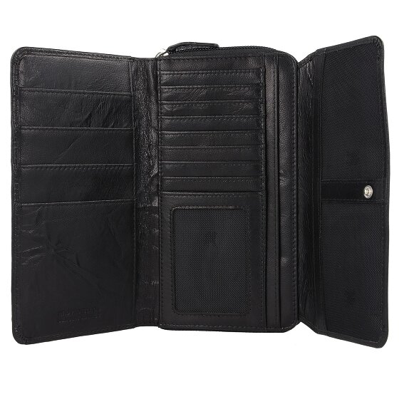 mano Donna Aurona Geldbörse RFID Leder 18 cm