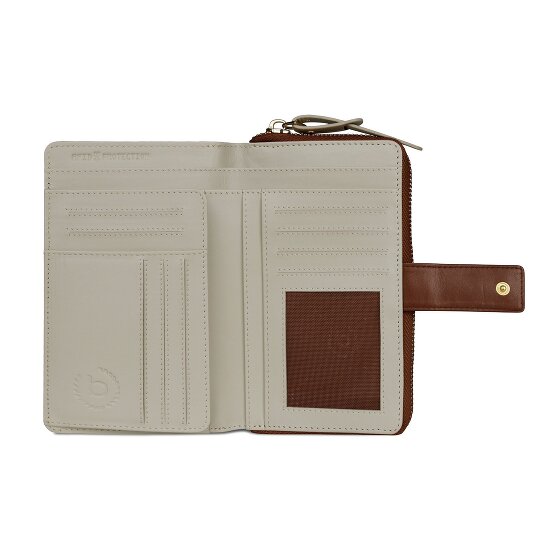 Bugatti Viola Geldbörse RFID Schutz Leder 16 cm
