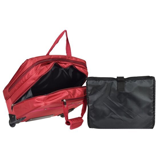 Dermata 2 Rollen Businesstrolley 37 cm Laptopfach