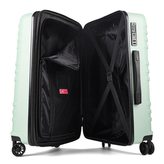 Pack Easy Mena 4 Rollen Trolley 64 cm mit Dehnfalte