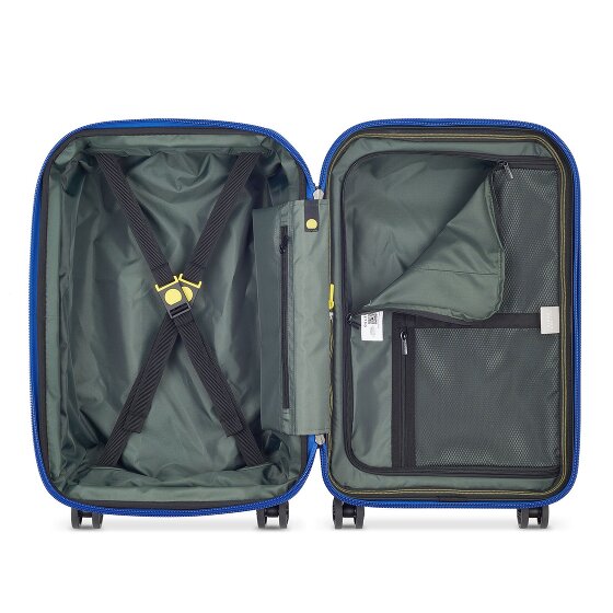 Delsey Paris Rempart 4-Rollen Trolley 55 cm mit Dehnfalte