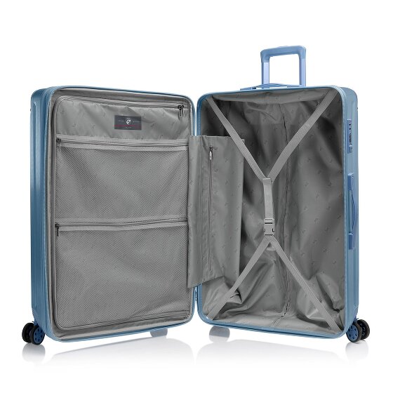 Heys Alumix 4 Rollen Trolley L 76 cm mit Dehnfalte