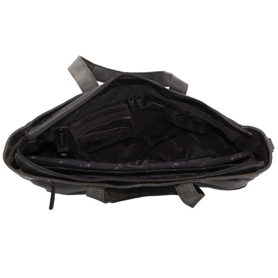 Plevier Shopper Tasche Leder 41 cm Laptopfach