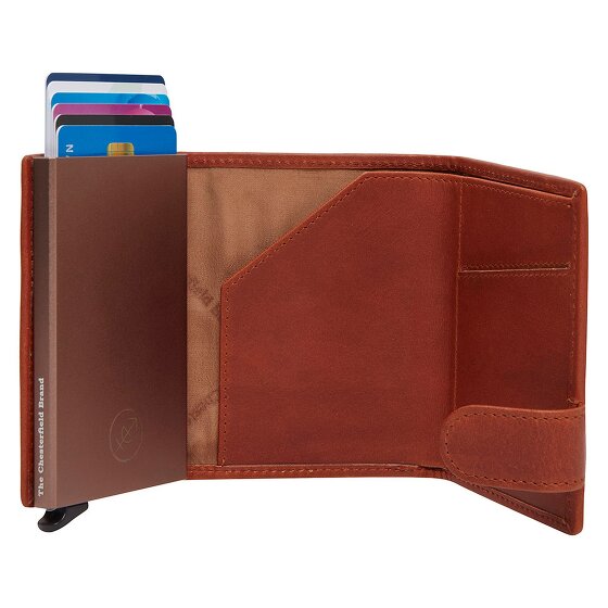 The Chesterfield Brand Delsbo Geldbörse RFID Schutz Leder 7.5 cm