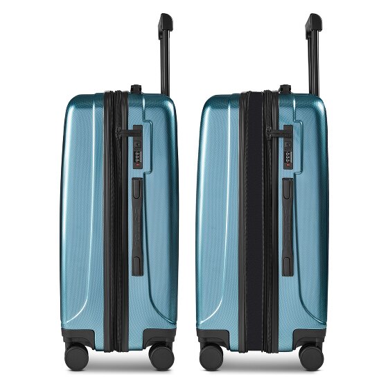 Police New York 4 Rollen Trolley M 62 cm mit Dehnfalte