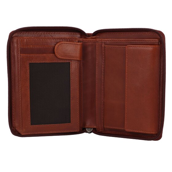 Greenburry Vintage Geldbörse RFID Schutz Leder 12.5 cm