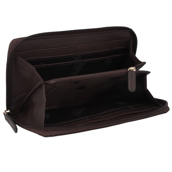 mano Don Leonardo Geldbörse RFID Leder 18 cm