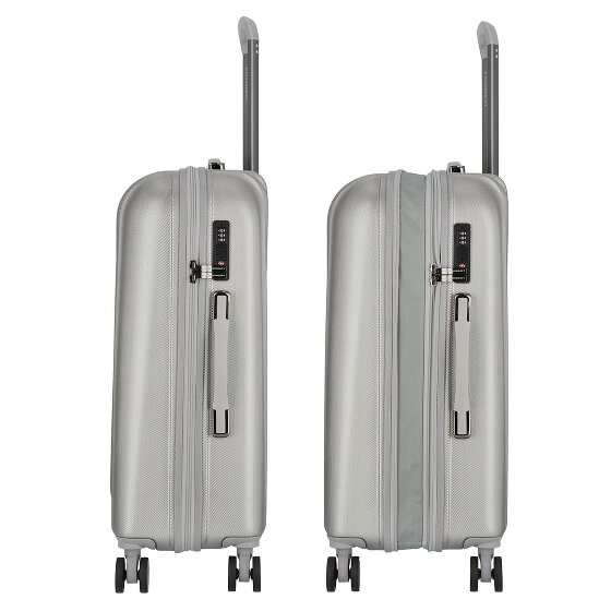 Polestream Moonrock 4 Rollen Trolley M 69 cm mit Dehnfalte
