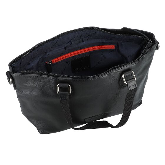 Jack Kinsky Schultertasche Leder 27 cm