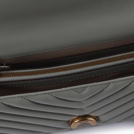 PINKO Love One Umhängetasche Leder 21 cm