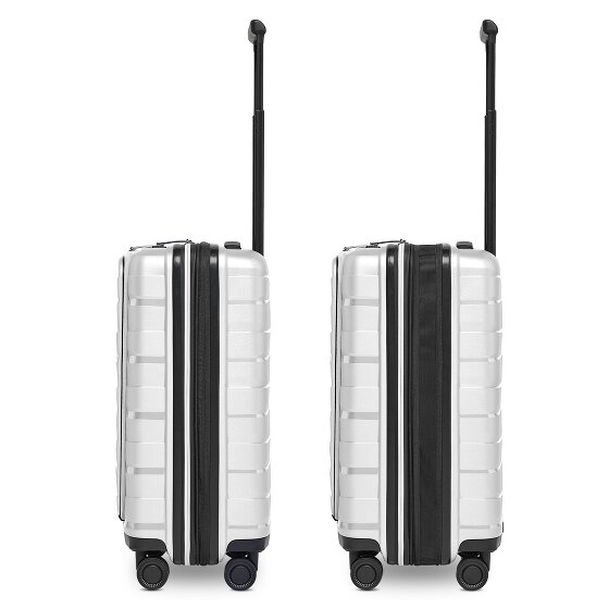 Bergpfeil Travel 4 Rollen Kabinentrolley 55 cm Laptopfach mit Dehnfalte