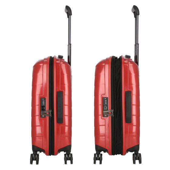 Samsonite Attrix 4 Rollen Kabinentrolley 55 cm mit Dehnfalte