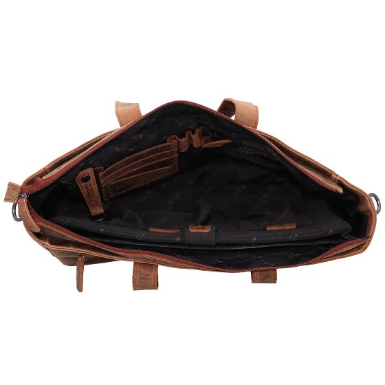 Plevier Shopper Tasche Leder 41 cm Laptopfach