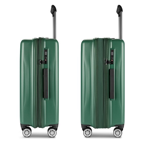 Bric's Cervia 2.0 4 Rollen Trolley M 69 cm mit Dehnfalte
