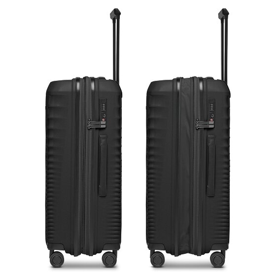 Farmhood Eco Edition 4 Rollen Kofferset 3-teilig mit Dehnfalte