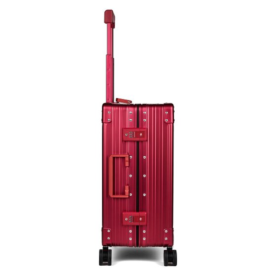 Aleon Traveler Domestic 4-Rollen Kabinentrolley Aluminium 55 cm