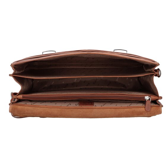 Esquire Dallas Aktentasche Leder 42 cm Laptopfach