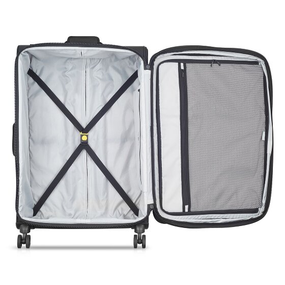 Delsey Paris Maubert 2.0 4 Rollen Trolley 79 cm mit Dehnfalte