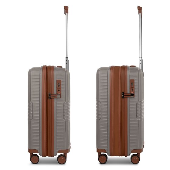 Farmhood Eco Edition 02 4 Rollen Kabinentrolley 55 cm mit Dehnfalte