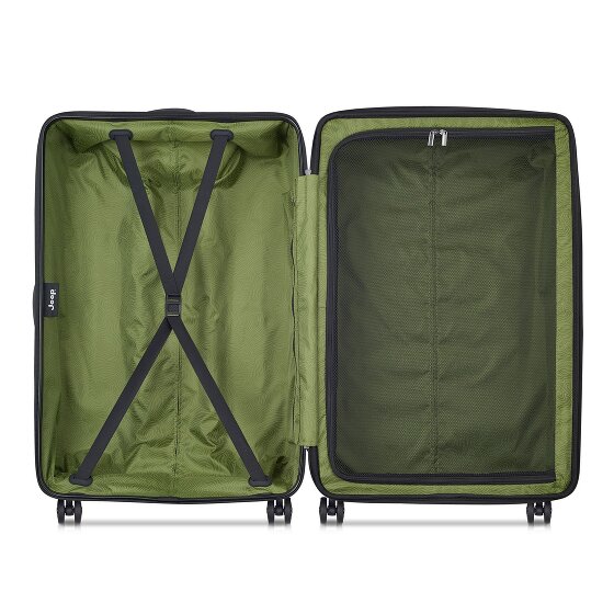 Jeep JH004C 4 Rollen Trolley 80 cm mit Dehnfalte