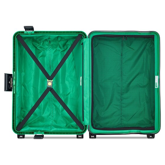 Delsey Paris x United Colors of Benetton Color Block Hardside 4-Rollen Trolley 67 cm