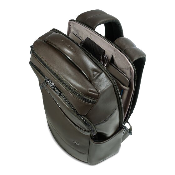 Piquadro Philip Daypack Leder 40 cm Laptopfach