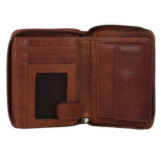 Greenburry Newport Geldbörse RFID Schutz Leder 13 cm