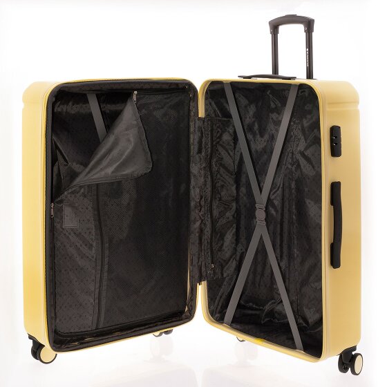 Gladiator 2900 4 Rollen Trolley L 77 cm mit Dehnfalte